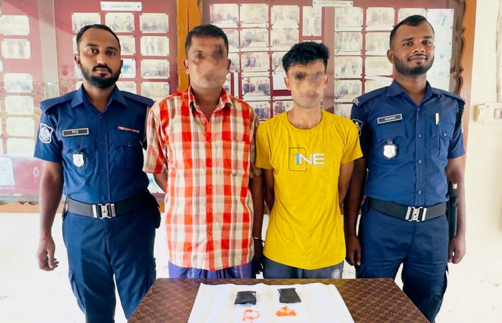 জকিগঞ্জ থানা পুলিশের অভিযানে ৪০০ ইয়াবা সহ ২ জন গ্রেফতার