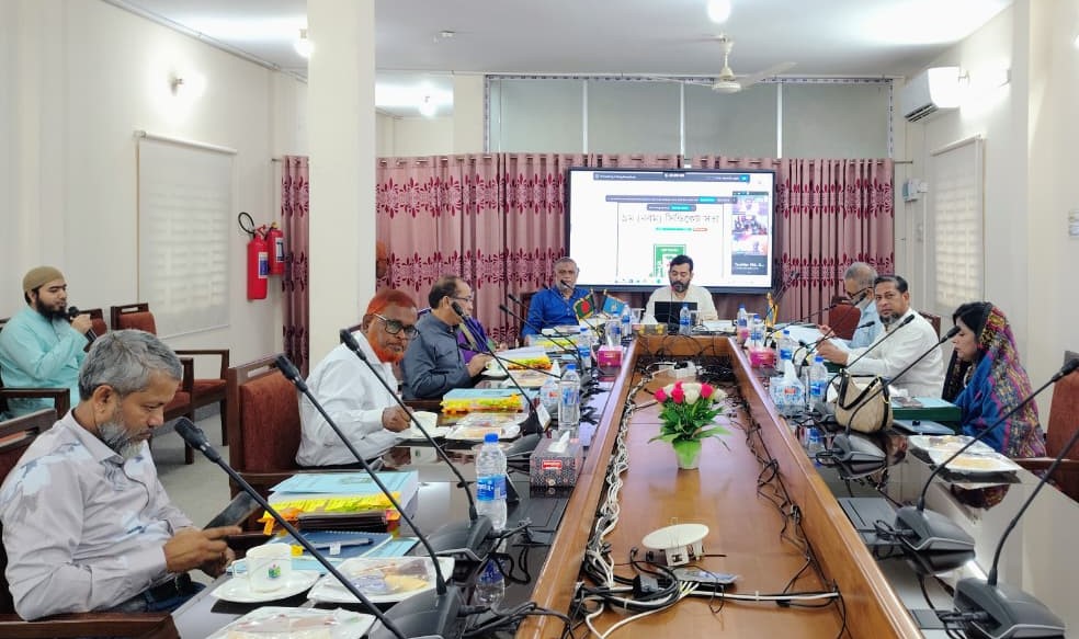 হবিগঞ্জ কৃষি বিশ্ববিদ্যালয়ে সিন্ডিকেট সভা || গ্রন্থাগারে হুইপের ৫ লাখ টাকা অনুদান