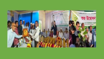 মধ্যনগরে শুক্রবার ব্যস্ত দিন কাটান সাংসদ কামরুজ্জামান কামরুল