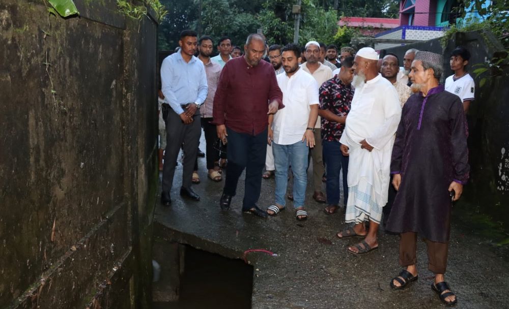 মহানগরীর দুই ওয়ার্ড পরিদর্শন || সমস্যা দ্রুত সমাধানের আশ্বাস সিসিক প্রশাসকের