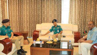 সিসিক প্রশাসক ও এসএমপি কমিশনারের মাদক ও আইনশৃঙ্খলা নিয়ে আলোচনা