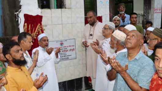মহানগরীর কলবাখানি এলাকায় গভীর নলকূপ উদ্বোধন করলেন সিসিক প্রশাসক