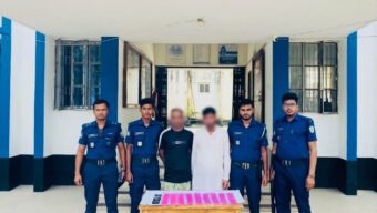 সিলেটের জকিগঞ্জ থানা পুলিশের অভিযানে ৭৬০০ পিস ইয়াবা সহ গ্রেফতার ২