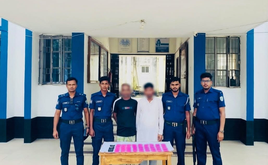 সিলেটের জকিগঞ্জ থানা পুলিশের অভিযানে ৭৬০০ পিস ইয়াবা সহ গ্রেফতার ২