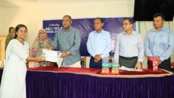 সিলেটে অনুষ্ঠিত হলো পরিবেশ দূষণ রোধে দেয়াল লিখন প্রতিযোগিতা