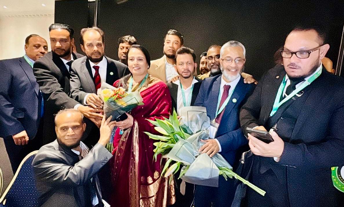 গ্রেটার সিলেট কমিউনিটি ইউকের নতুন প্রেসিডেন্ট মকিস সেক্রেটারি আসরাফ ট্রেজারার হেলেন